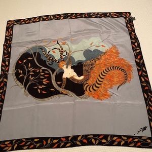 Collectable and framable authentic Erte’ scarf.